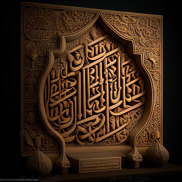 3D model al Khulafa ur Rashidun (STL)